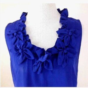 Kate Spade Blue-Purple Sleeveless Blouse